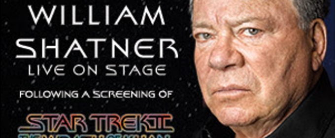 William Shatner Live After a Screening of Star Trek II: Wrath of Khan